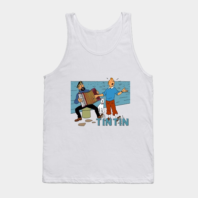 tintin-sing Tank Top by Mark354